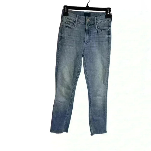 Mother The Mid Rise Dazzler Ankle Fray in Jackpot Size 23 - Picture 2 of 12